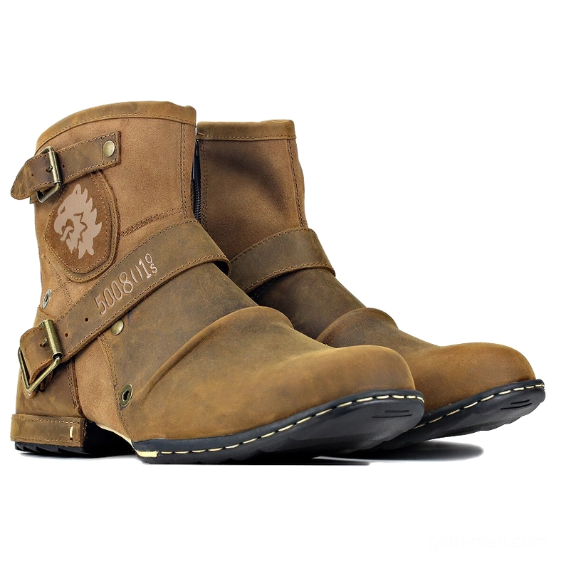 Gothic biker boots alternative styling showing versatility in alternative fashion contexts
