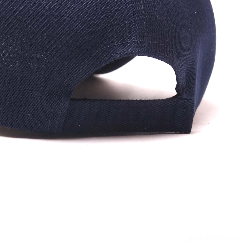 Additional view of gothic embroidered military cap showcasing overall silhouette and embroidery craftsmanship