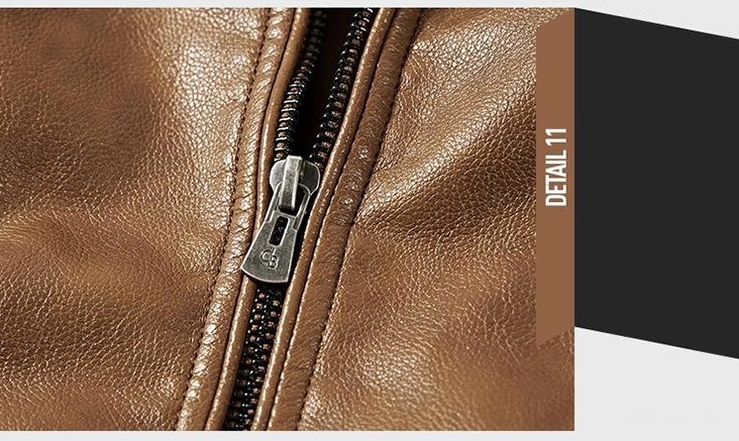 Macro close-up of gothic jacket stand collar edge and shoulder stitched texture detail