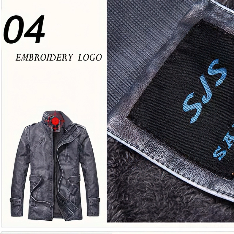 Men's gothic PU leather jacket color swatch yellow variant flat lay