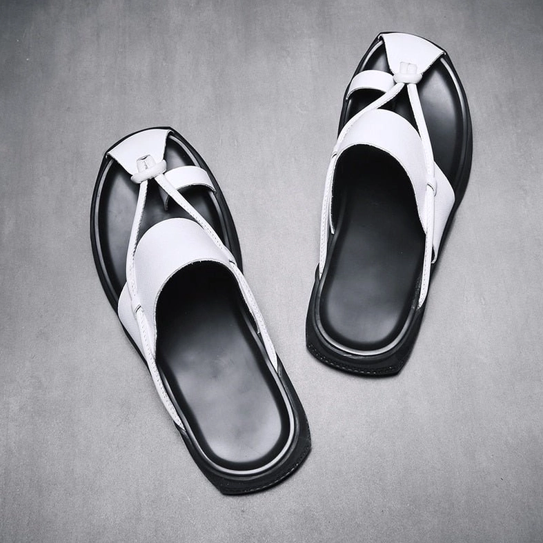 Complete overview of gothic sandal collection showing design consistency and color options