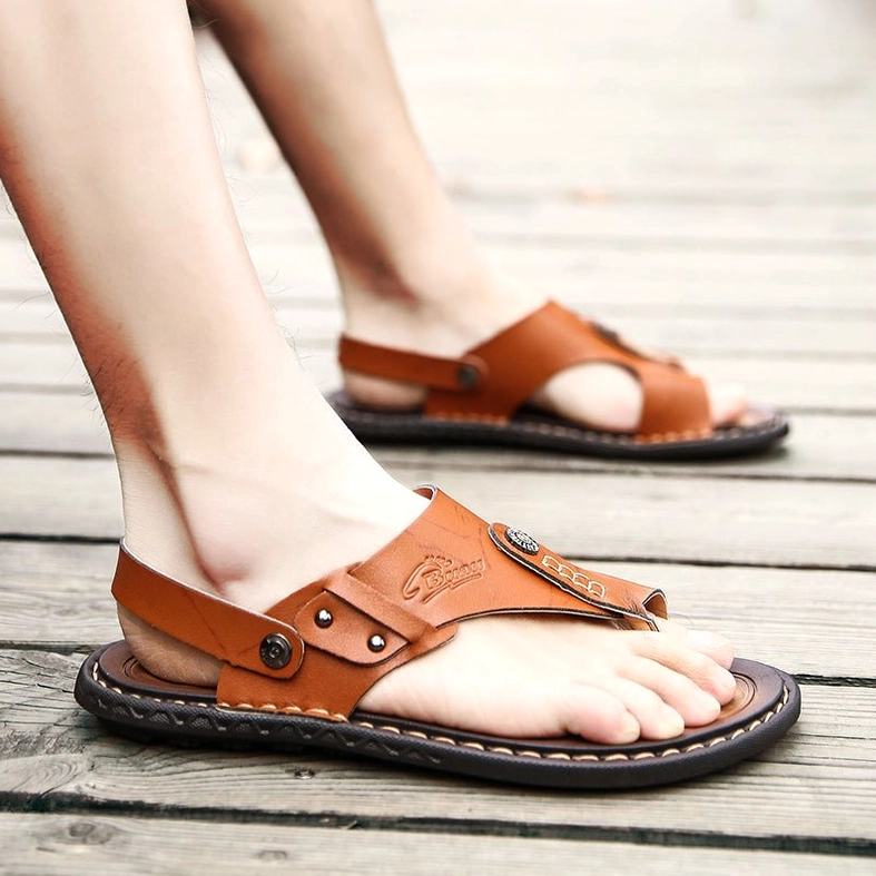 Gothic sandals multiple color options display - black, navy, brown, tan tones
