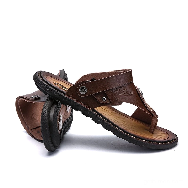 Gothic sandals alternative fashion styling - microfiber material and construction detail