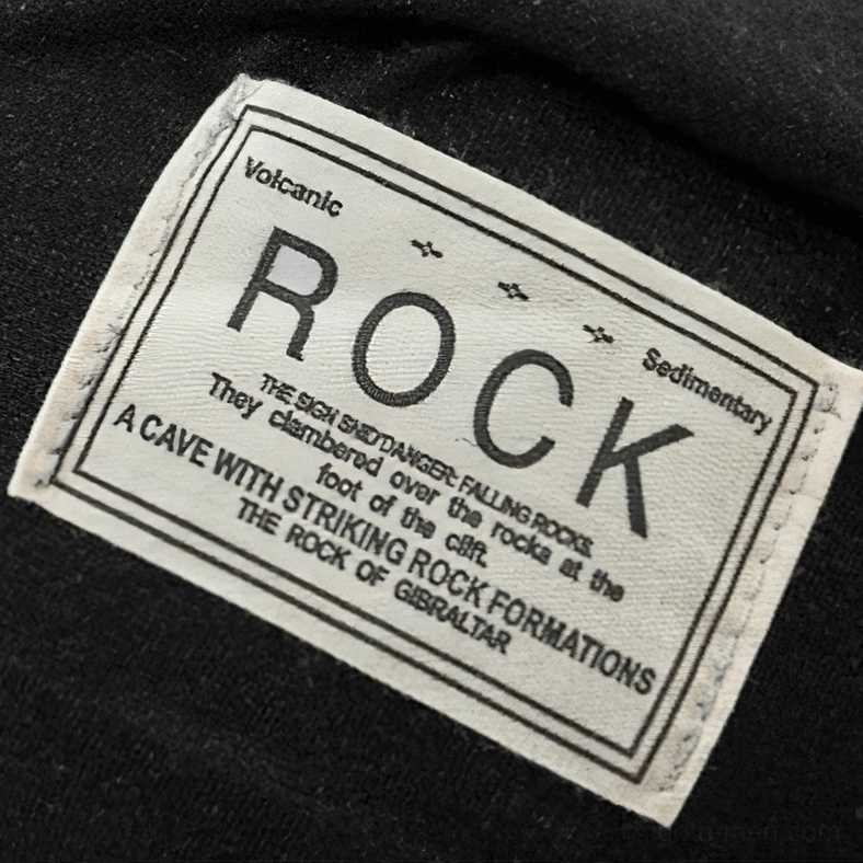 Alternative slouch beanie embroidered branding dark aesthetic