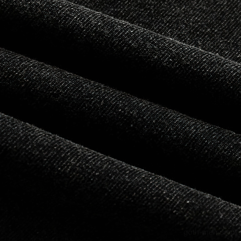 Detailed product image of black gothic tank with cross graphic print